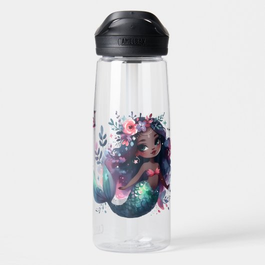 Personalize Mermaid Waterfles (Achterkant)