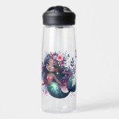 Personalize Mermaid Waterfles (Voorkant)