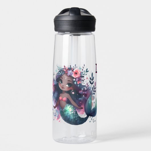 Personalize Mermaid  Waterfles (Voorkant)