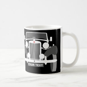PERSONALIZE MG TD-SPORTCAR KOFFIEMOK