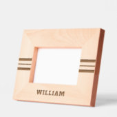 Personalize | Modern Simple Add Name, Gegraveerde Lijstjes (Links)