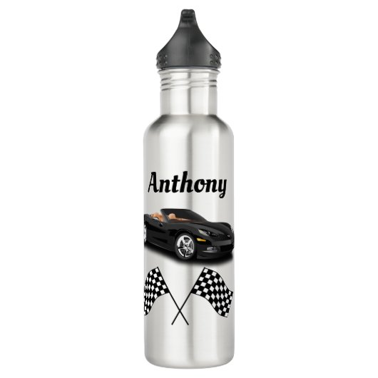 Personalize Muscle Car Water Bottle Waterfles (Rechts)