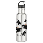 Personalize Muscle Car Water Bottle Waterfles (Voorkant)