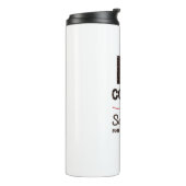 Personalize Name Coffee Lover Gift for Her Thermosbeker (Gedraaid links)