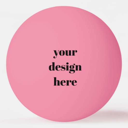 Personalize or Customize  Pingpongbal (Voorkant)