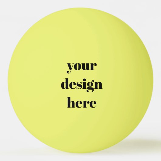 Personalize or Customize  Pingpongbal (Voorkant)