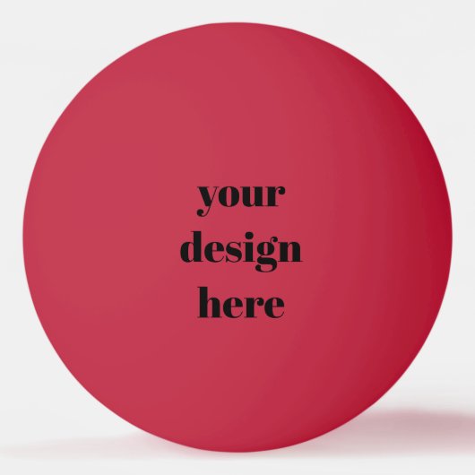 Personalize or Customize  Pingpongbal (Voorkant)