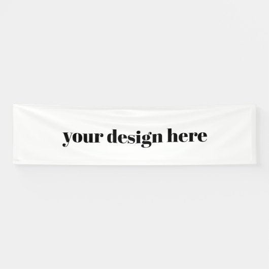 Personalize or Customize  Spandoek (Horizontaal)