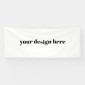 Personalize or Customize  Spandoek (Horizontaal)