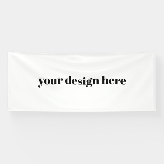 Personalize or Customize  Spandoek (Horizontaal)