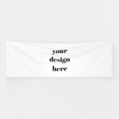 Personalize or Customize  Spandoek (Horizontaal)