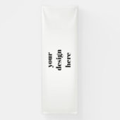 Personalize or Customize  Spandoek (Verticaal)