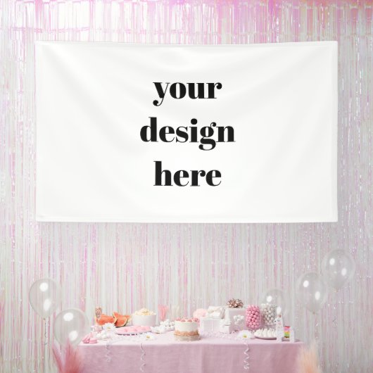 Personalize or Customize  Spandoek (Feest)