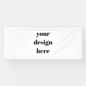 Personalize or Customize  Spandoek (Horizontaal)