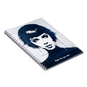 PERSONALIZE Portrait Stay Focused | Notebook Notitieboek (Rechterzijde)
