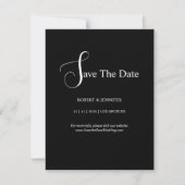 Personalize  save the date cards kaart (Voorkant)
