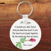 PERSONALIZE SISTER-SLEUTELHANGER SLEUTELHANGER (Voorkant)