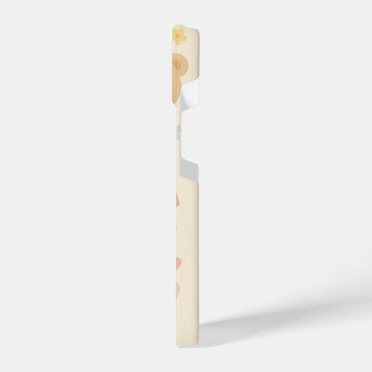 personalize Soft Pastel Cute Phone Case with Name iPhone Hoesje (Linkerkant)