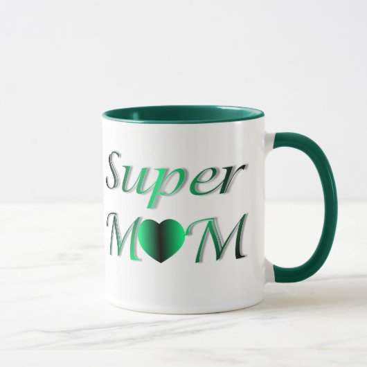 PERSONALIZE SUPER MOM MOEDERDAG MOK (Rechts)