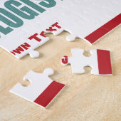 Personalize This Funny Brushing Your Teeth Legpuzzel (Zijkant)