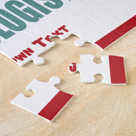 Personalize This Funny Brushing Your Teeth Legpuzzel (Zijkant)