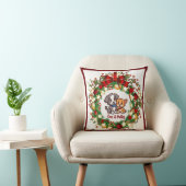 Personalize this Unique Christmas Throw Pillow  Kussen (Stoel)