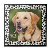 PERSONALIZE TOEVOEGEN PETS FOTO CERAMIC TILE TEGELTJE (Voorkant)