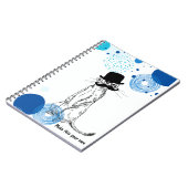 PERSONALIZE Under Cover Meerkat Notebook Notitieboek (Linkerzijde)