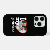 Personalize Valentine's Day Photo Love iPhone Hoesje (Achterkant horizontaal)