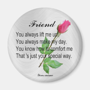 PERSONALIZE VRIEND - MAGNET
