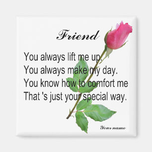 PERSONALIZE VRIEND - MAGNET