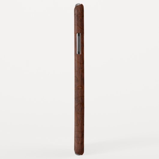 Personalize! Wet Nautical Mahogany Anchor Steel Case-Mate iPhone Case (Achterkant/rechts)