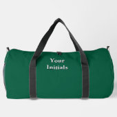 Personalize With Your Initials Green   Plunjezak (Achterkant)