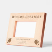 Personalize | World's Greatest Football Coach Gegraveerde Lijstjes (Links)