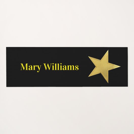 Personalize Yogamat (Achterkant (horizontaal))