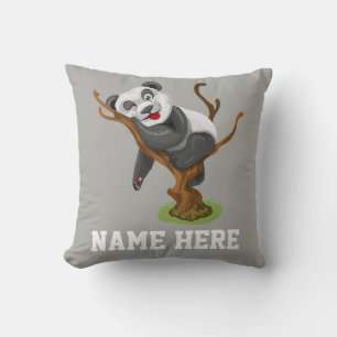 Personalize Your Own Cute Baby Panda Kussen