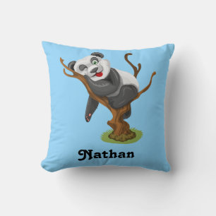 Personalize Your Own Cute Baby Panda Kussen