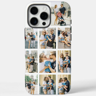 Personalized 10 Photo Collage iPhone 16 Pro Max Hoesje