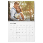 Personalized 12 Month Custom family Photos Kalender (Mar 2026)