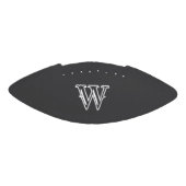 Personalized 1 Panel Football with Monogram Design (Paneel)