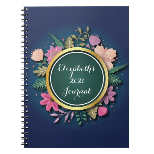 Personalized 2021 Journal Notitieboek (Voorkant)