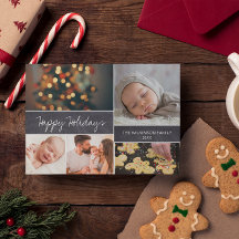 Personalized 2021Happy Holidays Photo Christmas
