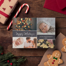 Personalized 2021Happy Holidays Photo Christmas