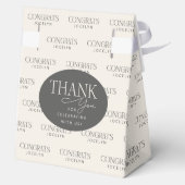 Personalized 2025 Photo Congrats Graduation Party Bedankdoosjes (Achterkant)