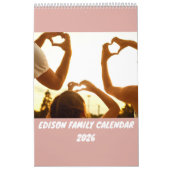 Personalized 2026 Family Calendar Kalender (Hoes)