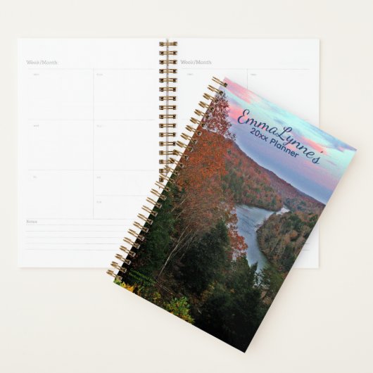 Personalized 2026 Scenic River Photo Planner (Display)