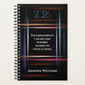 Personalized 2026 "Year Planner" Planner (Voorkant)
