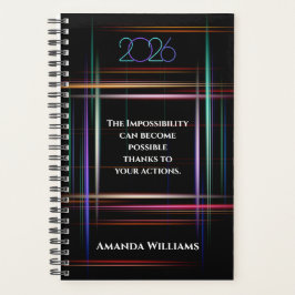 Personalized 2026 "Year Planner" Planner