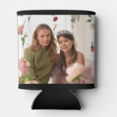 Personalized 2 Photo Template Double Sided Can Coo Blikjeskoeler (Achterkant)