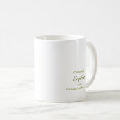 Personalized 40 Things We Love About You Gift Koffiemok (Voorkant rechts)